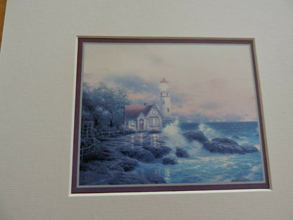 THE LIGHT OF PEACE BY THOMAS KINKADE PRINT 2006  10X8