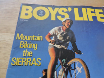 BOYS' LIFE MAGAZINE: MAY 1989 MOUNTAIN BIKING THE SIERRAS