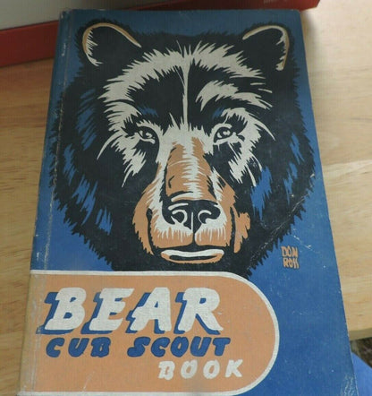 BEAR CUB SCOUT BOOK--1948 PRINTING