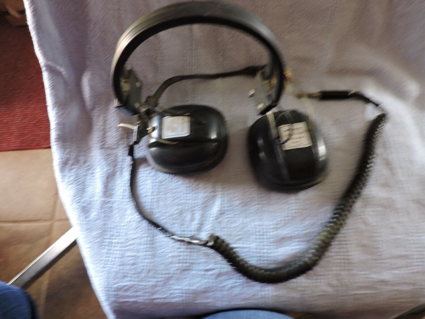 MIDLAND AVIATION HEAD SET--SELLING FOR PARTS