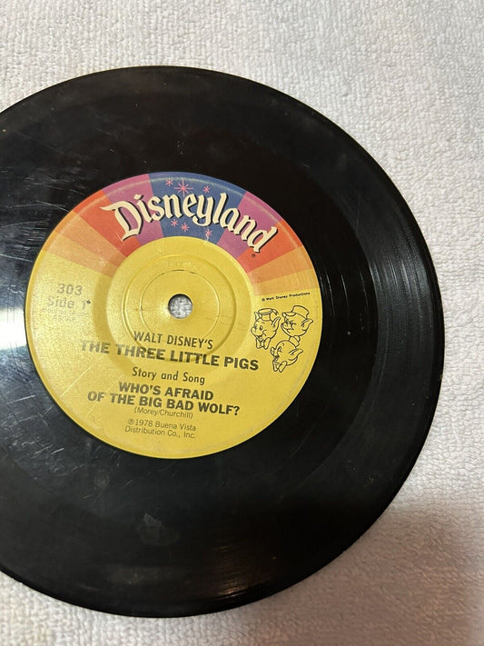 DISNEYLAND:  THE THREE LITTLE PIGS STORY AND SONG 1978