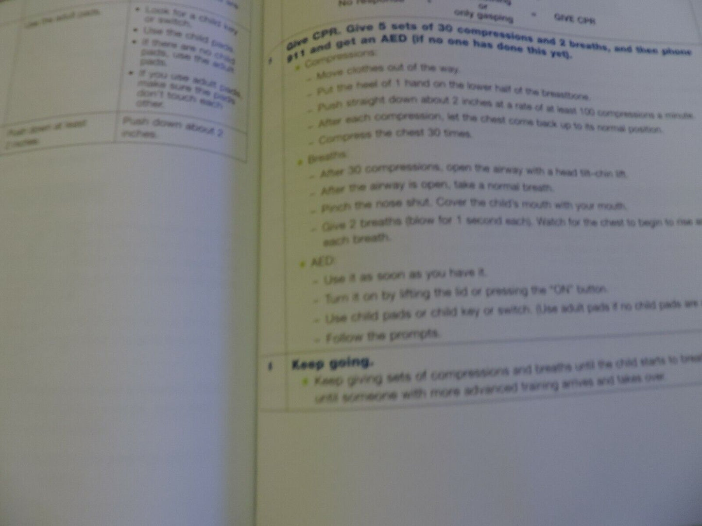 HEARTSAVER FIRST AID CPR AED STUDENT WORKBOOK  2011 AMERICAN HEART ASSOCIATION