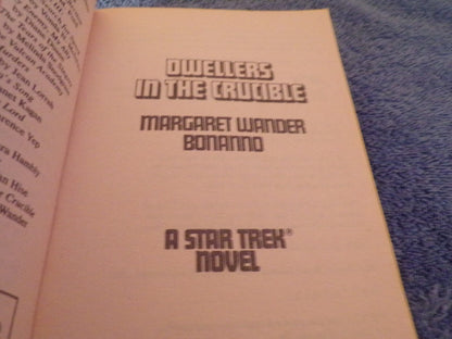 Star Trek: Dwellers in the Crucible No. 25 by Margaret W. Bonanno (1991)