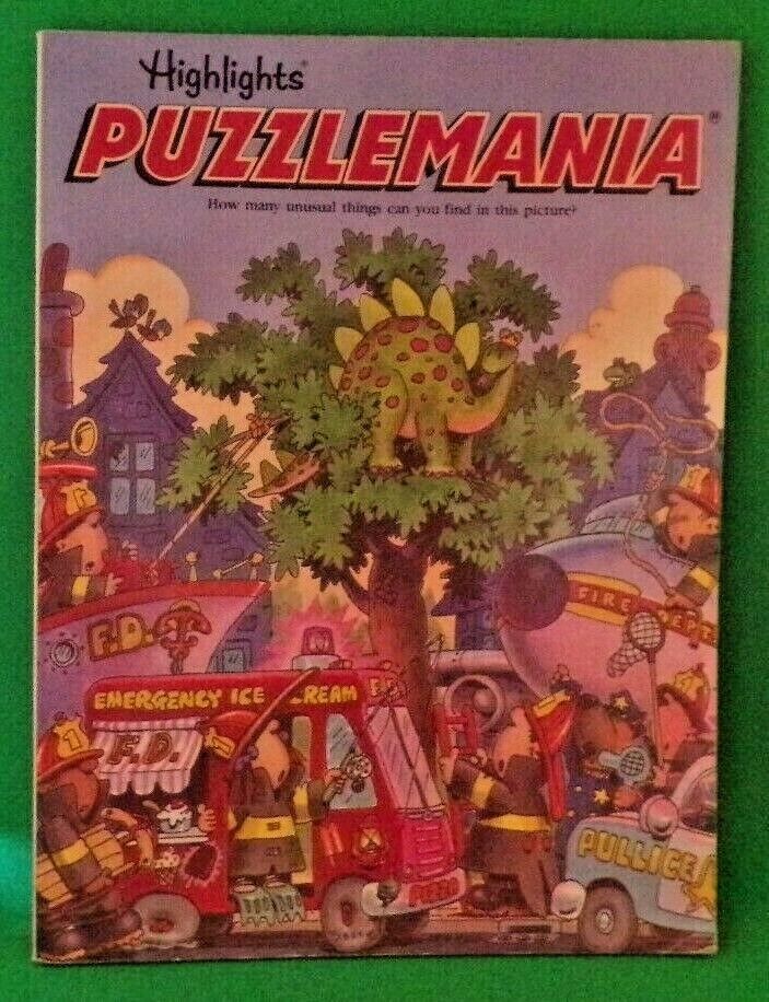 Highlights Puzzlemania Magazine/Puzzlebook