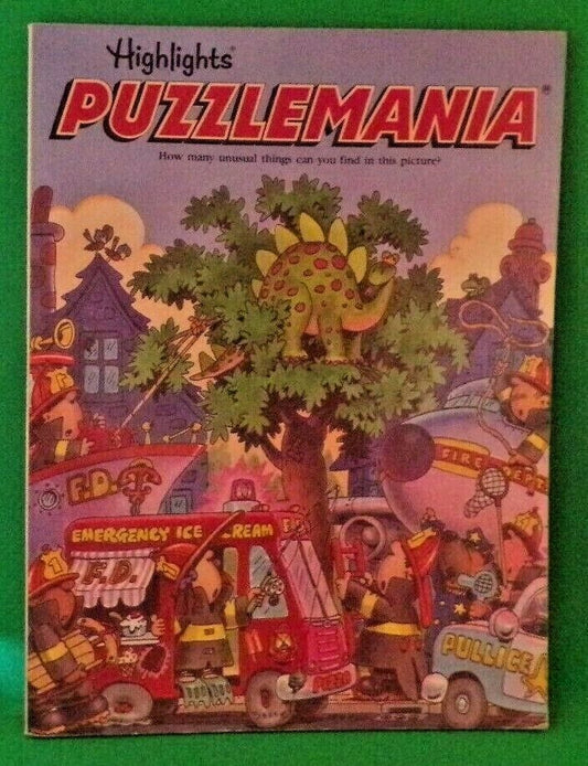 Highlights Puzzlemania Magazine/Puzzlebook