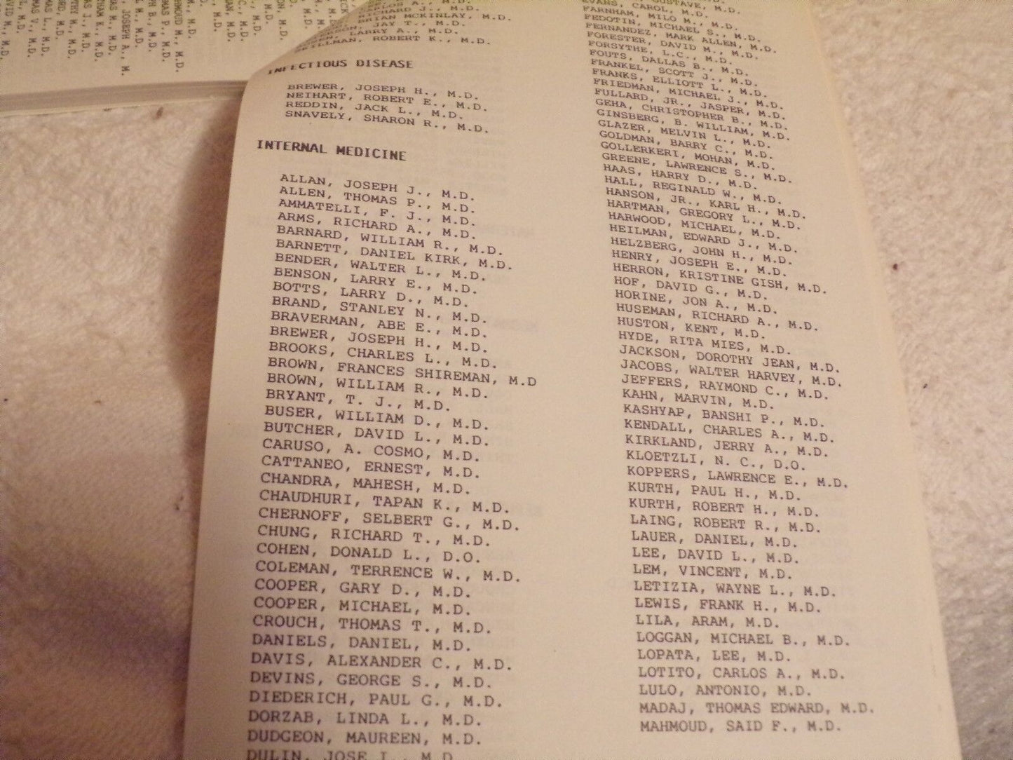Vintage 1990 TWA Health Benefits Information Booklets