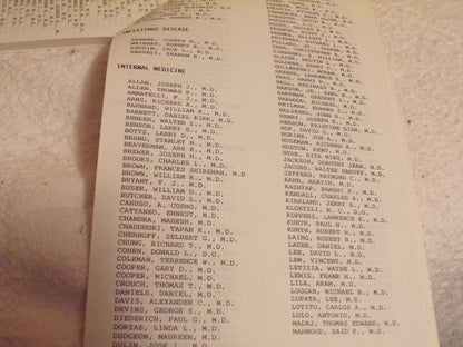 Vintage 1990 TWA Health Benefits Information Booklets