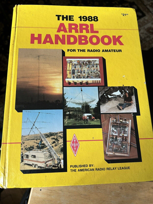 Hardcover: The 1988 ARRL Handbook for the Radio Amateur