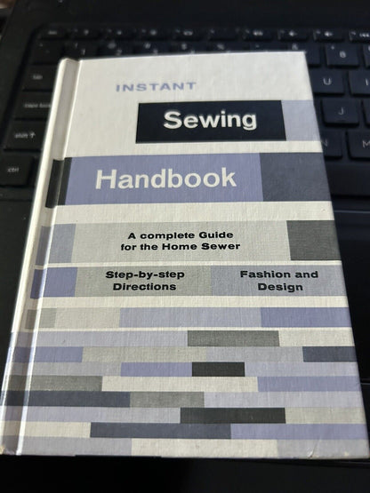 Instant Sewing Handbook by Wendy Rydell 1972 Hardback