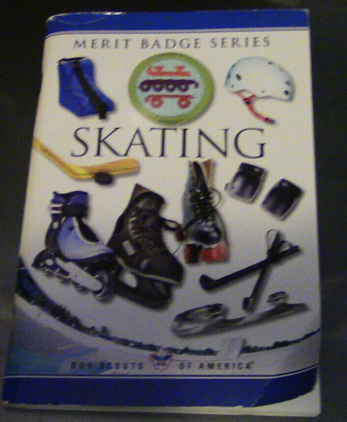 BSA-Merit Badge Series "Skating" Current Printing
