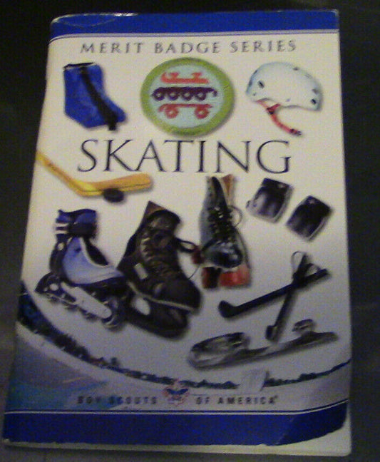 BSA-Merit Badge Series "Skating" Current Printing