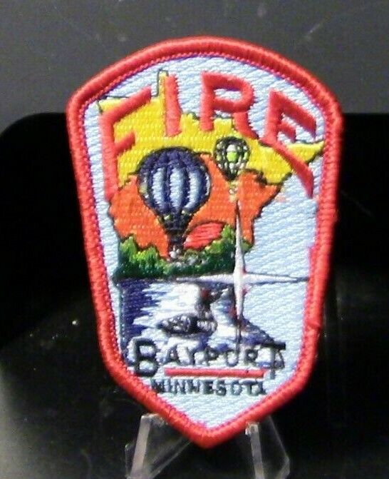 Company Closed:  Bayport Minnessota Fire Department 3" Patch