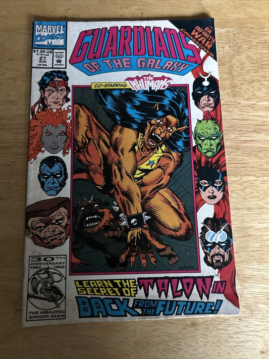 Guardians of the Galaxy Costarring the INHUMANS Marvel #27