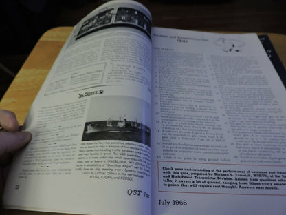 QST AMATEUR RADIO MAGAZINE JULY 1965