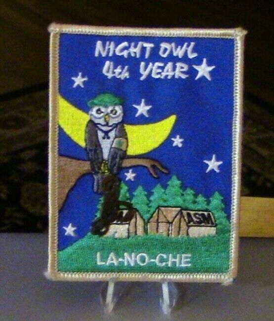 BSA: LA-NO-CHE: Central Florida Council, Night Owl 4th Year Patch
