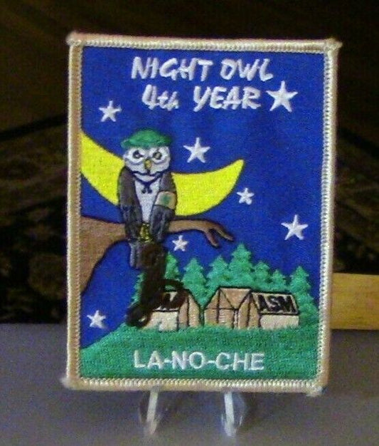 BSA: LA-NO-CHE: Central Florida Council, Night Owl 4th Year Patch