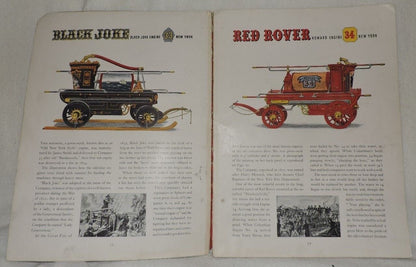 Vintage (1939) Book "Enjine! Enjine!" A Story of Fire Protection