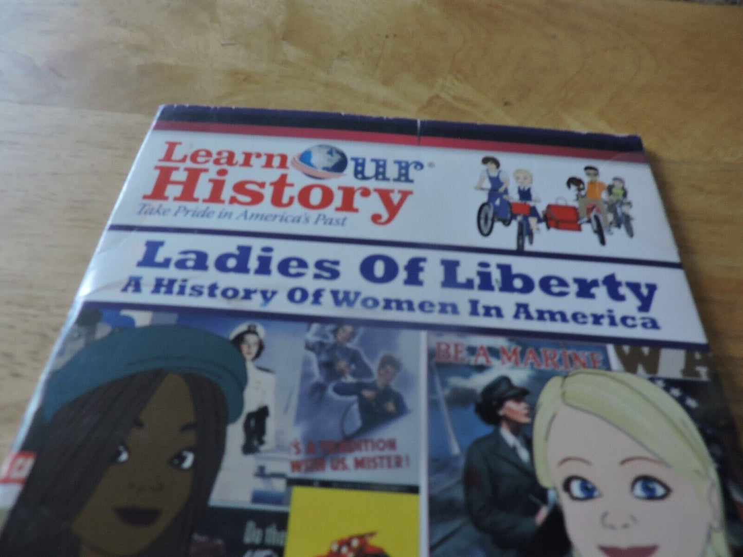 LEARN OUR HISTORY: LADIES OF LIBERTY A HISTORY OF WOMEN IN AMERICA DVD 2013-2016