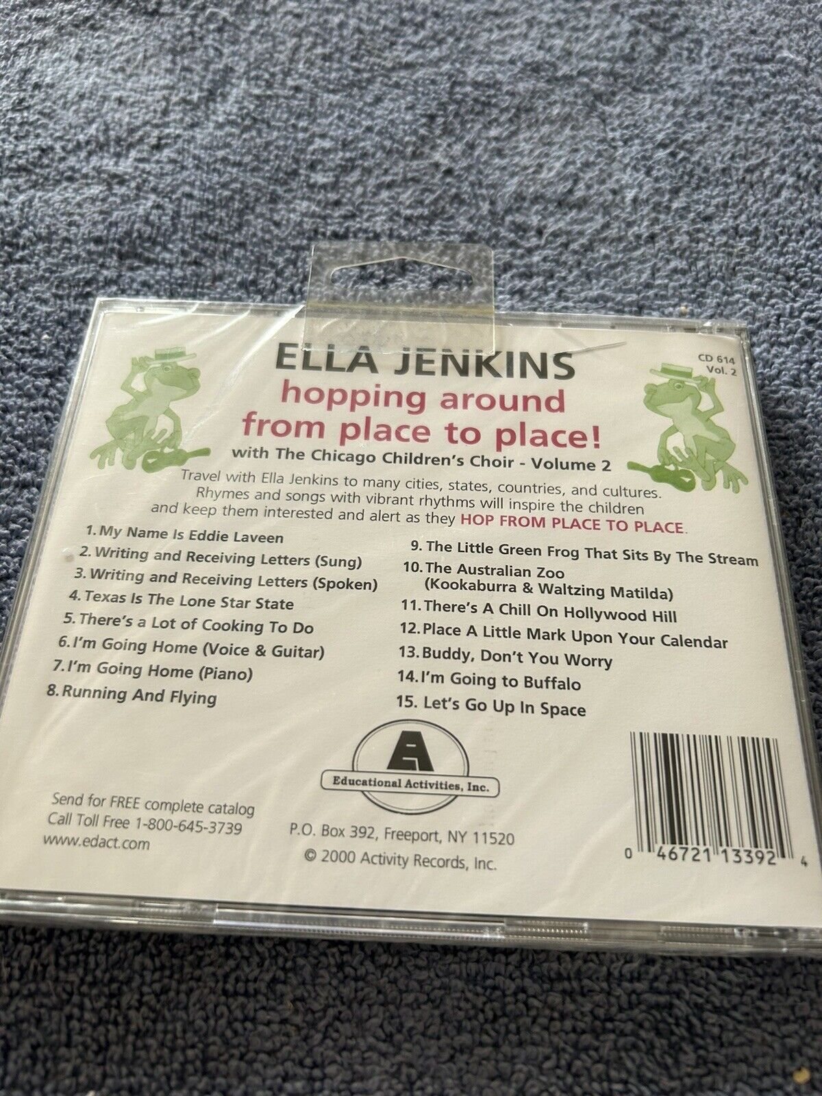 ELLA JENKINS: HOPPING AROUND FROM PLACE TO PLACE! WITH CHICAGO CHILDREN'S CHOIR