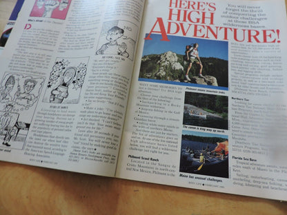 BOYS' LIFE MAGAZINE--FEBRUARY 1990--THE BSA'S HIGH ADVENTURE BASES