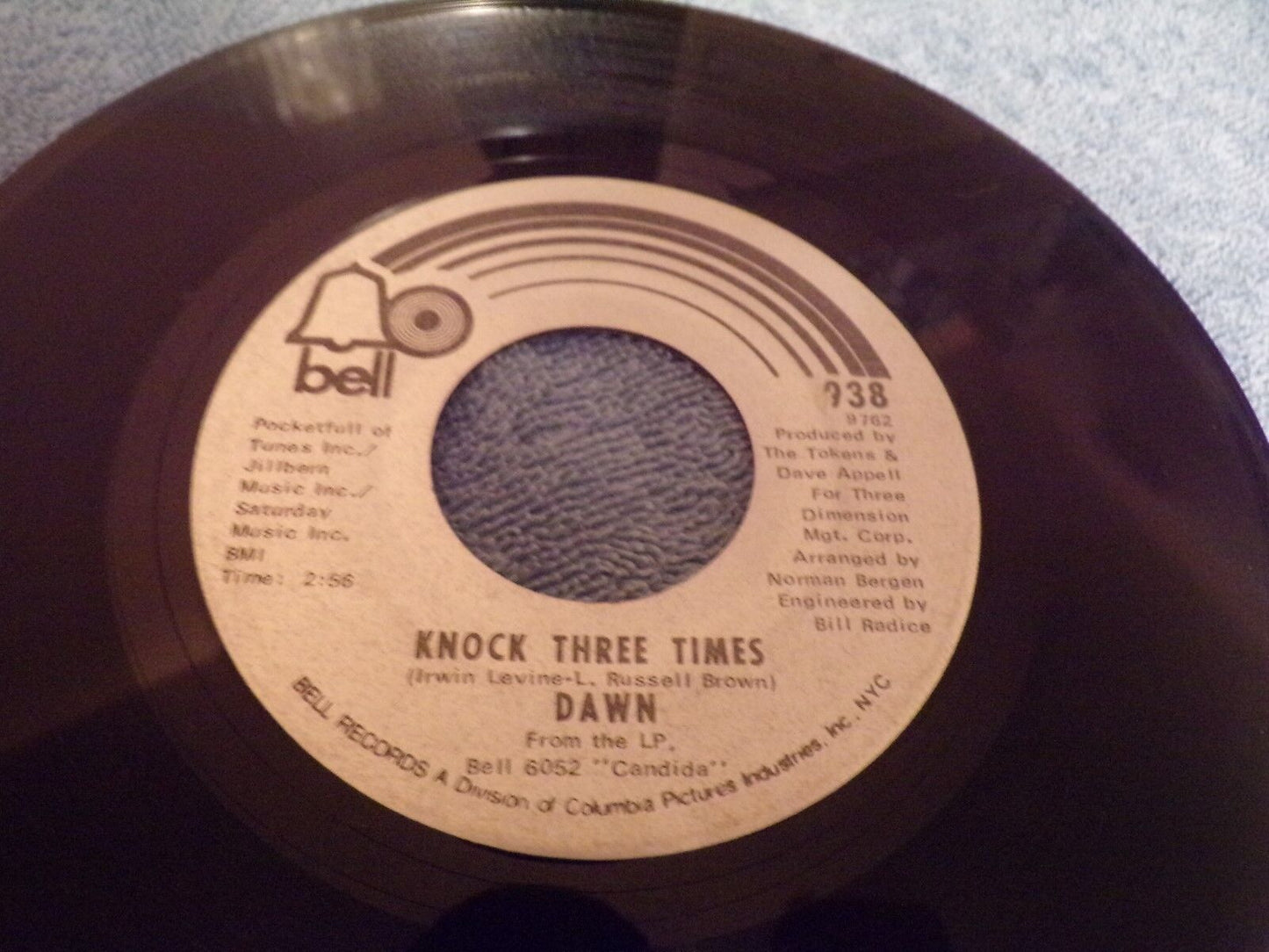 "Knock Three Times"/"Home" By DAWN Record