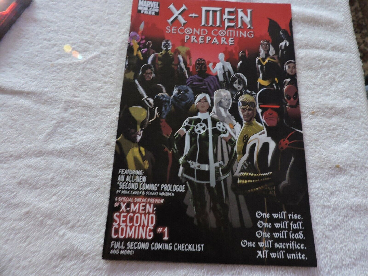 X-MEN: SECOND COMING PREPARE   2010  UNGRADED