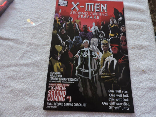 X-MEN: SECOND COMING PREPARE   2010  UNGRADED