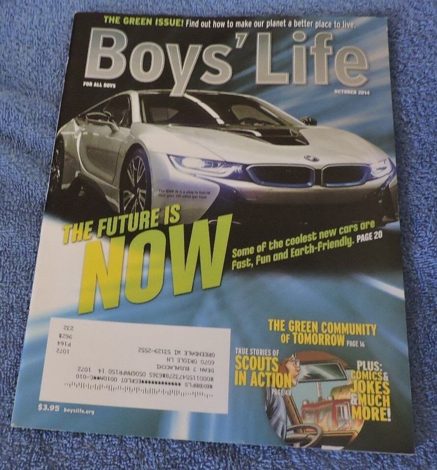 BSA-Boys' Life Magazine-October 2014 Issue