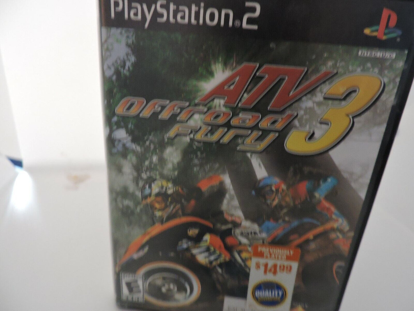 PLAYSTATION 2 GAME ATV OFF ROAD FURY 3 (E RATED)