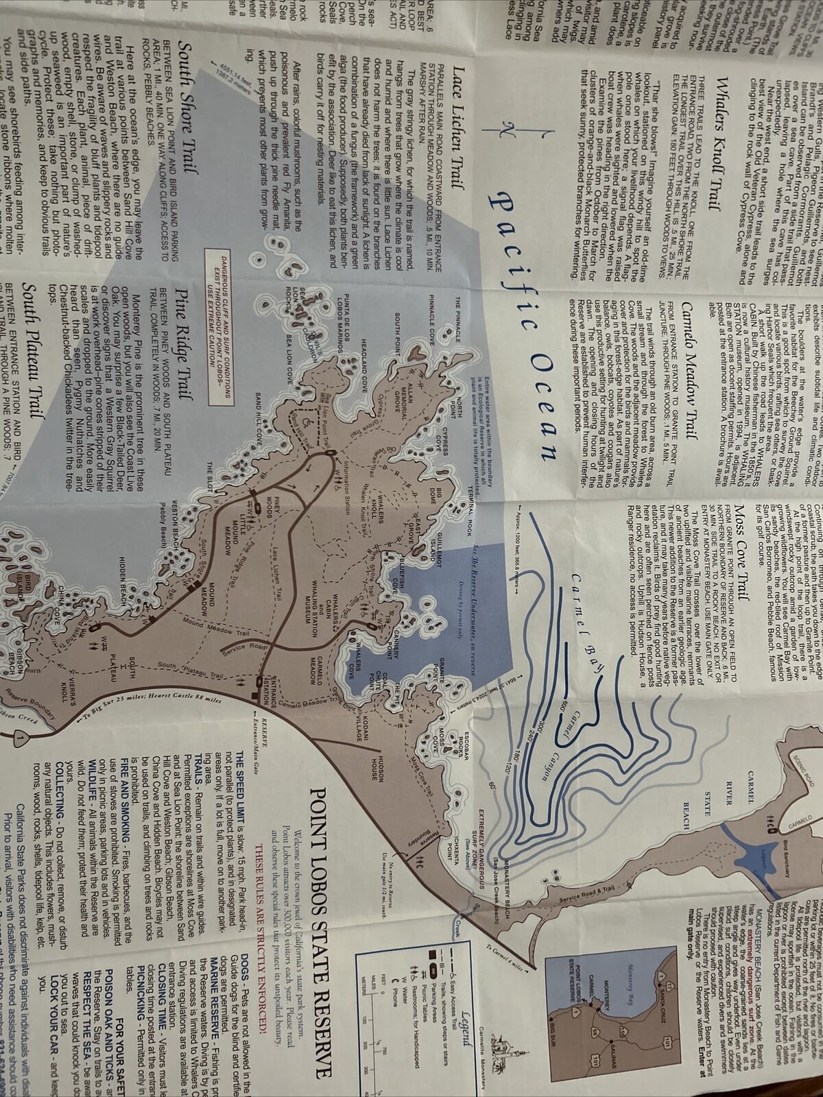 Point Lobos State Reserve Pamphlet