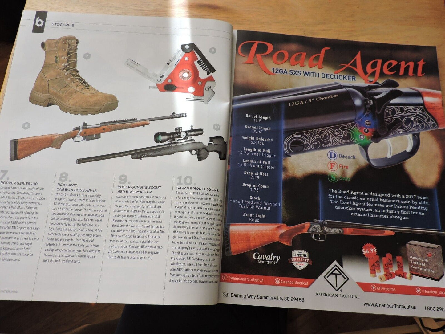 BALLISTIC MAGAZINE BATTLE READY WINTER 2018