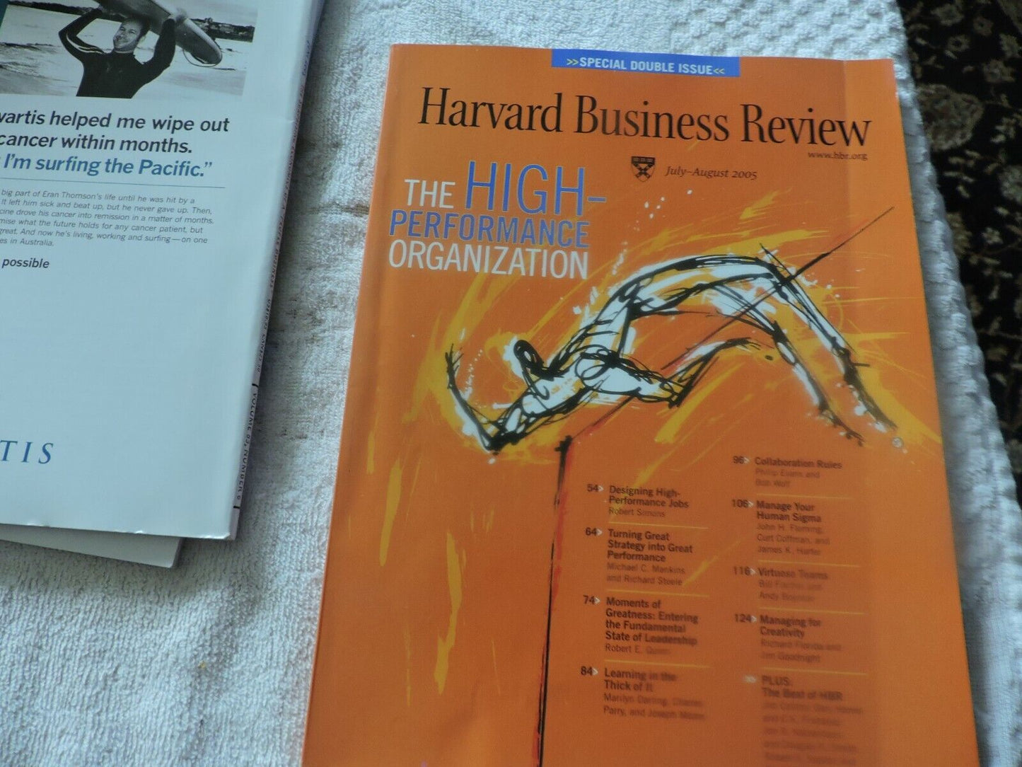 HARVARD BUSINESS REVIEW MAGAZINES (3)--6/2005, 7/2005, 1/2019