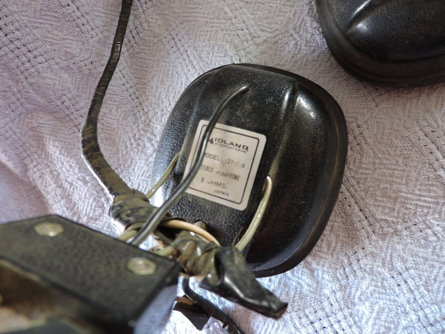 MIDLAND AVIATION HEAD SET--SELLING FOR PARTS