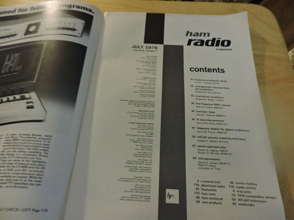 HAM RADIO MAGAZINE  JULY 1976