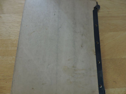 TYPE RA-18C VHF COMMUNICATIONS RECEIVER INSTRUCTION BOOK 1955