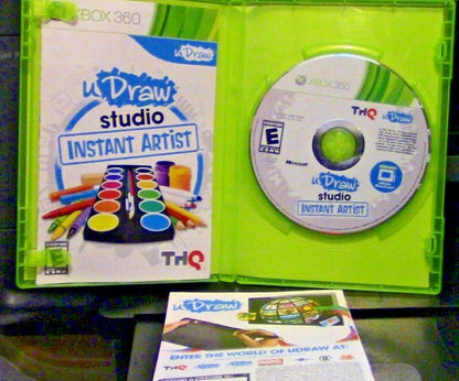 XBOX 360 U Draw Studio Instant Artist CD