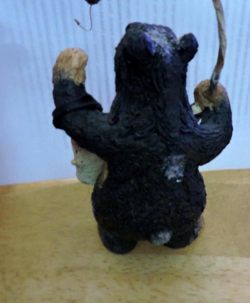 FISHERMAN BEAR--8X4X3.5 INCHES