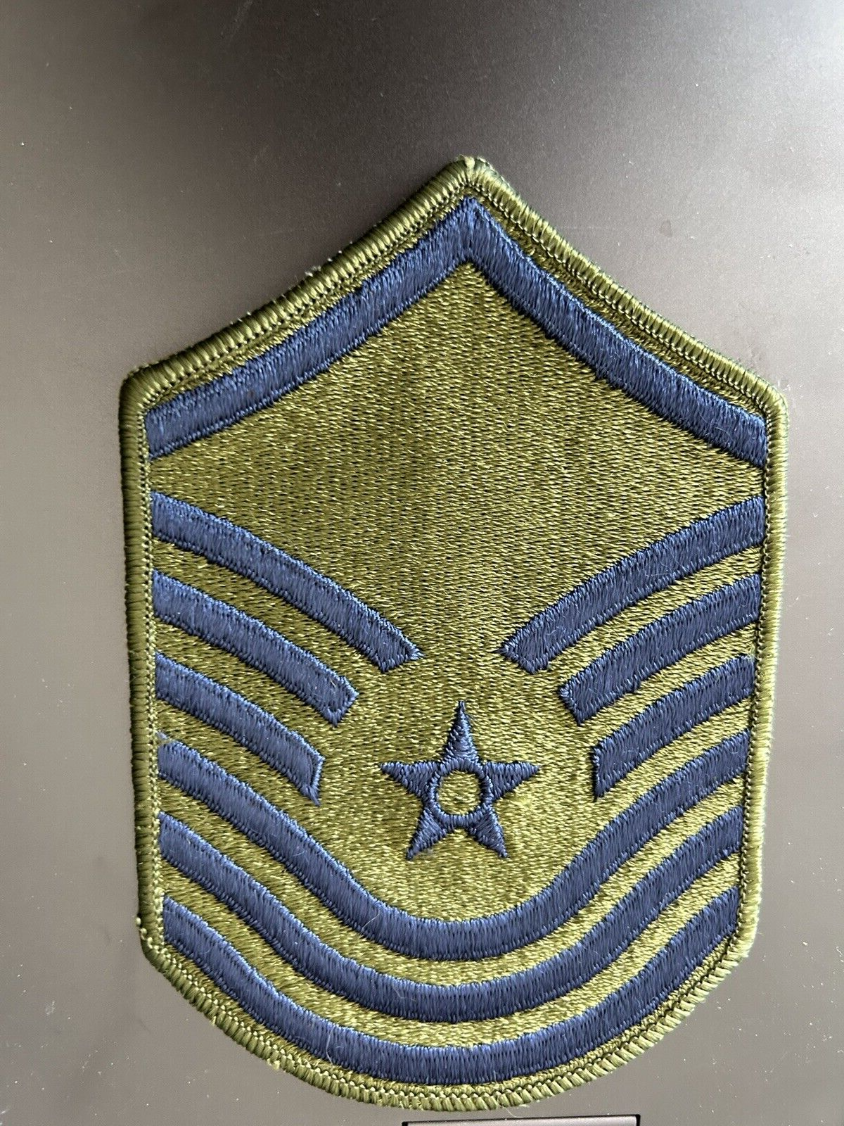 U S Air Force: Senior Master Sgt Subdued Patch