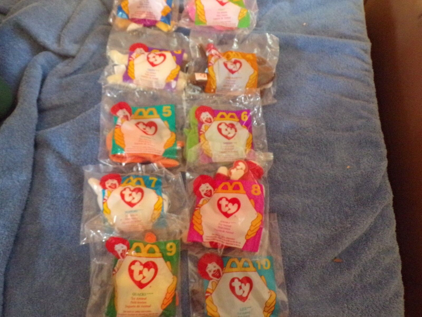 McDonald's Collectable Toys: 1996 Set, #'s 1-10