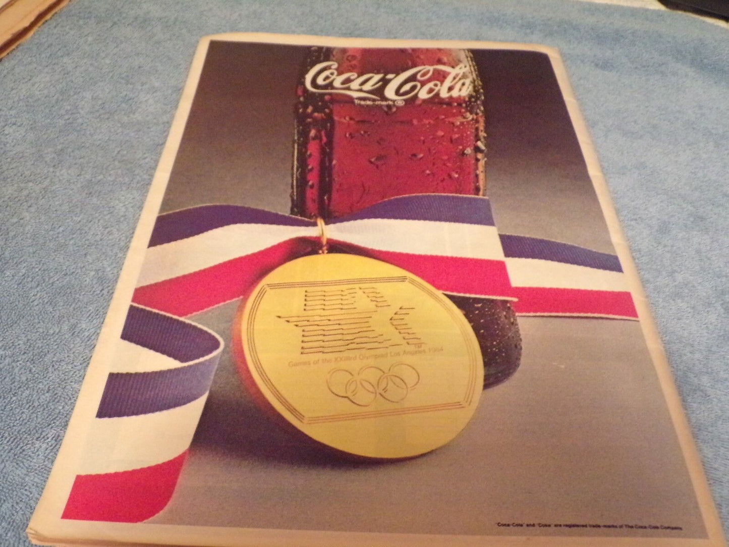 Olympic Record Magazine Day 9, August 6, 1984