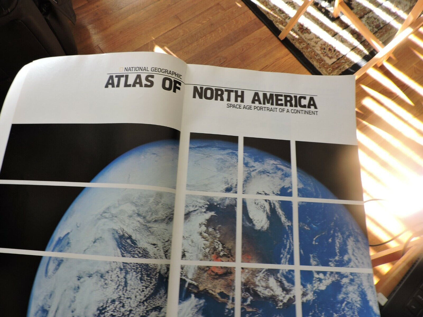 ATLAS OF NORTH AMERICA SPACE AGE PORTRAIT OF A CONTINENT--NATIONAL GEOGTAPHIC0