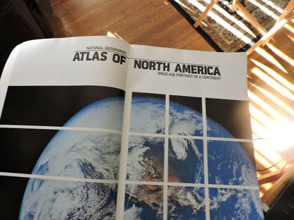 ATLAS OF NORTH AMERICA SPACE AGE PORTRAIT OF A CONTINENT--NATIONAL GEOGTAPHIC0