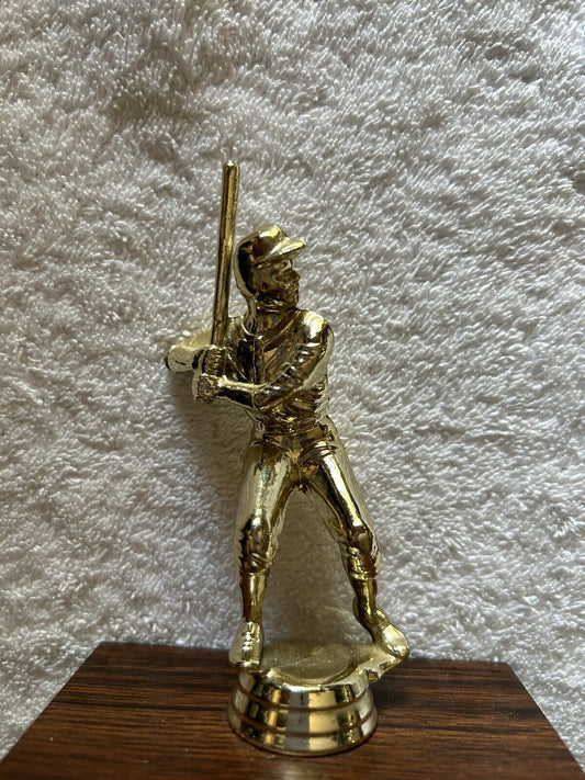 TROPHY: BASEBALL BATTER 5.25X4X3.5 INCHES