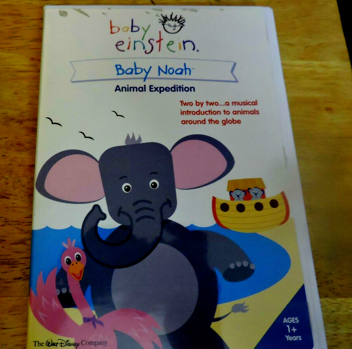 baby einstein SET OF TWO DVDs: BABY VAN GOGH & BABY NOAH AGES 1+