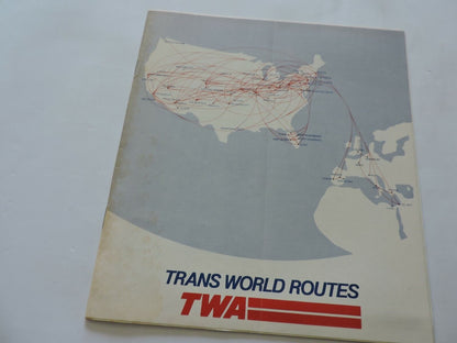 TWA  TIMETABLE   DECEMBER 13, 1980-JANUARY 7,1981