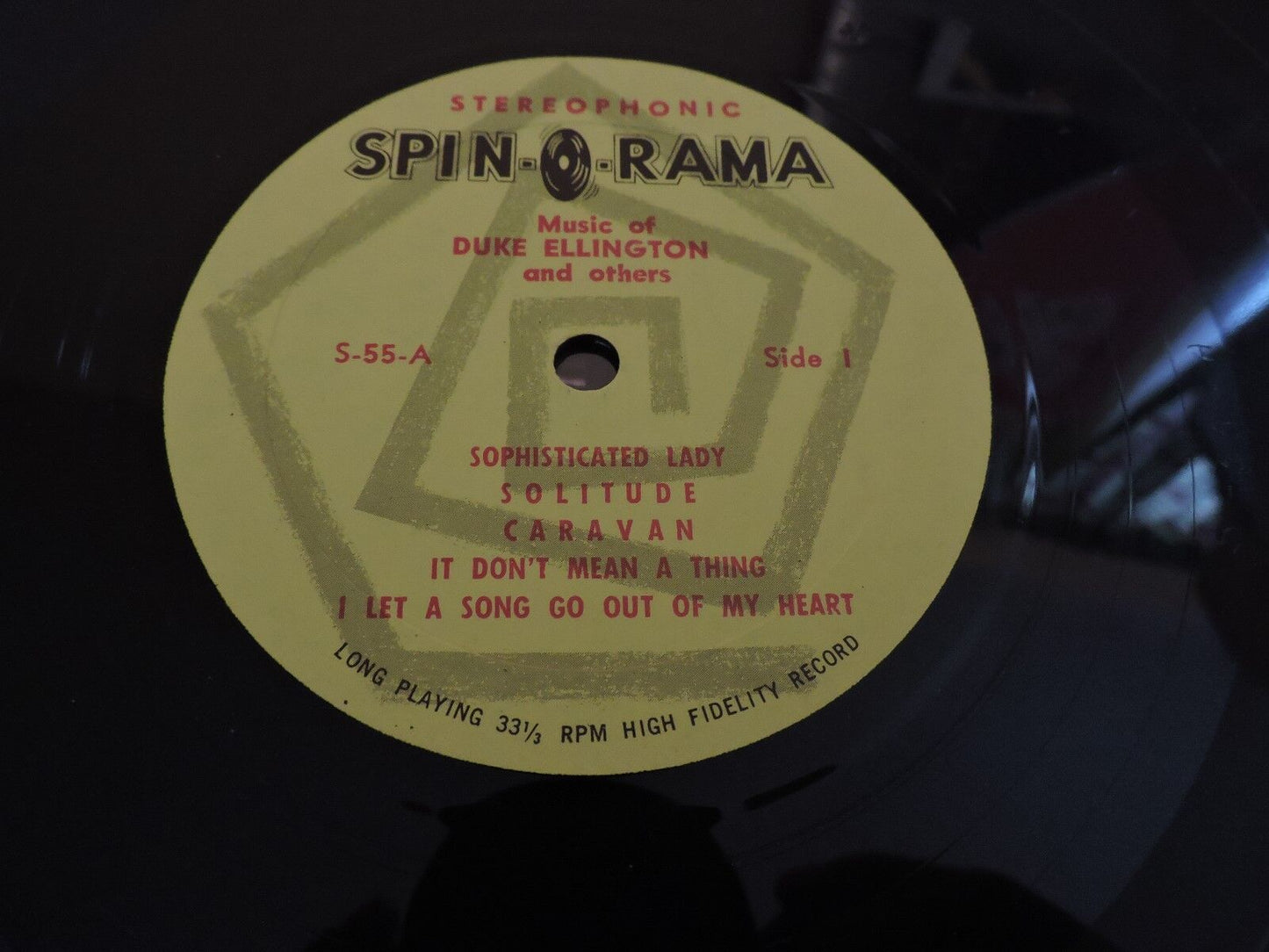 The Music of Duke Ellington: 'Sophisticated Lady' Record 331/3