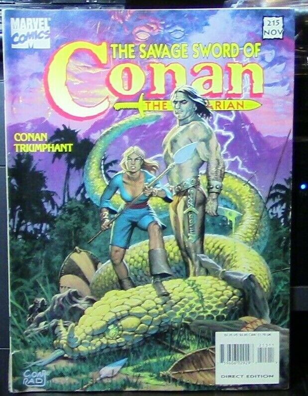 Marvel Comics Presents: Conan The Barbarian November 1993 Printing