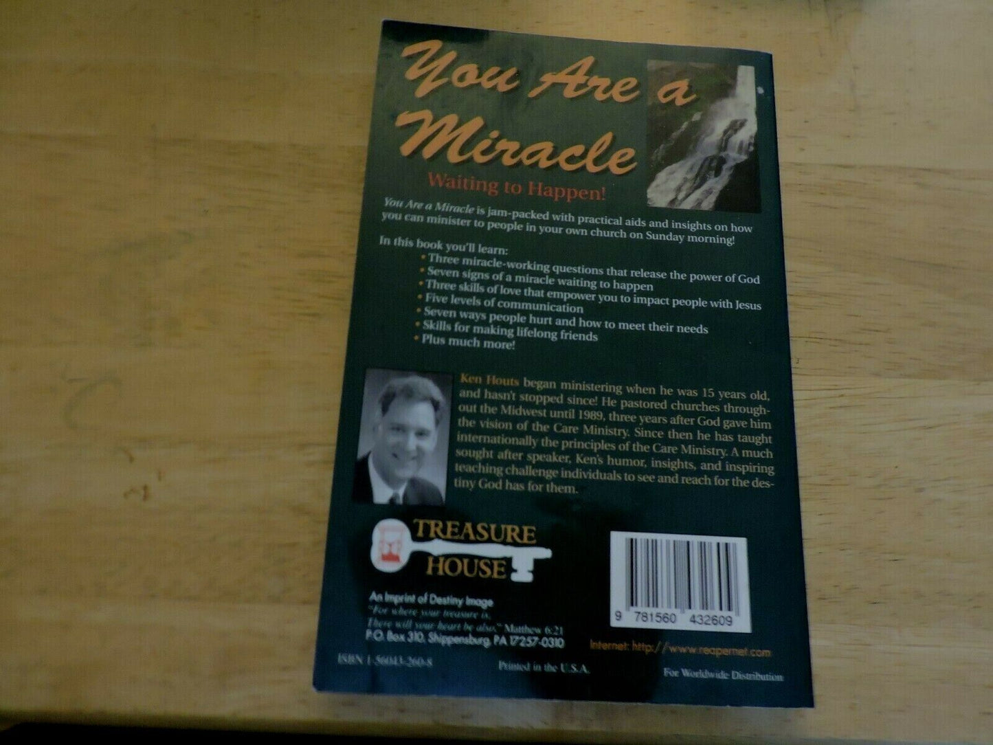 You Are a Miracle : Waiting to Happen by Ken Houts (1996, Trade Paperback)