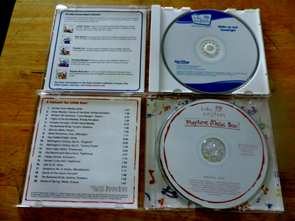 baby einstein MUSIC CDs LOT OF 4