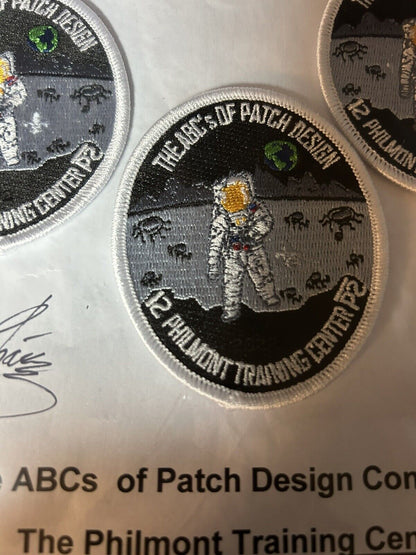 Official BSA Approved: 3 Patch Set-Philmont Training Center/Artist Signed